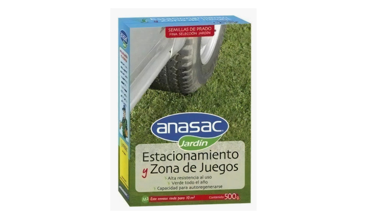 Semilla Pasto Mezcla Estacionamiento 500 Gr
