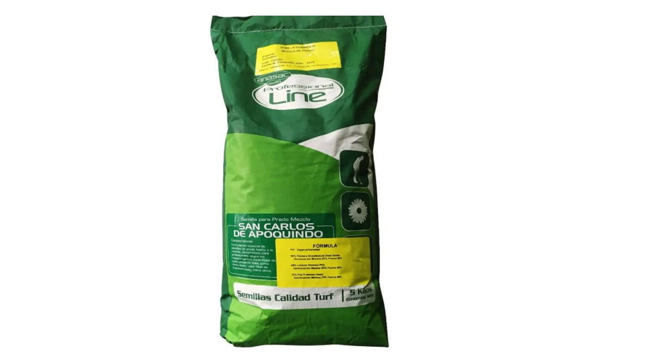 Semilla Pasto San Carlos Apoquindo 5 Kg