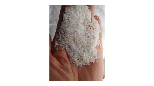 Cuarzo Blanco Granulado Decorativo Saco 20 Kilos