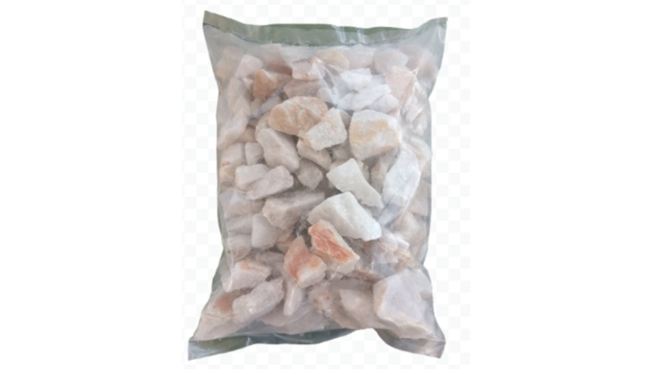 Cuarzo Blanco Tamaño Nuez Decorativo Saco 25 Kilos