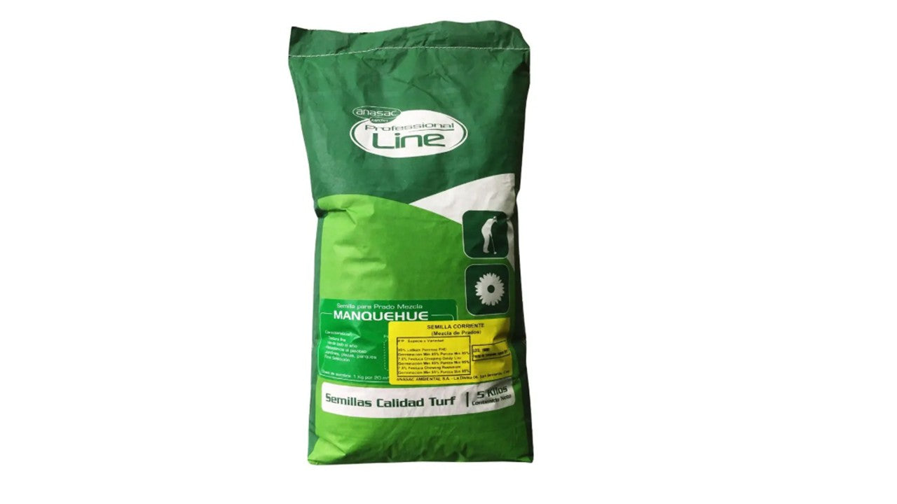Semilla Pasto Manquehue 5 Kg