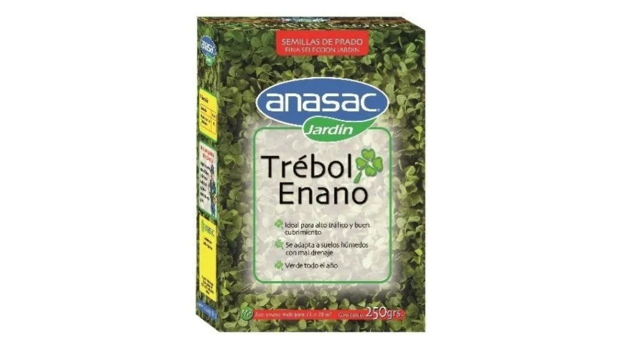 Semilla Pasto Trébol Enano 250 Gr